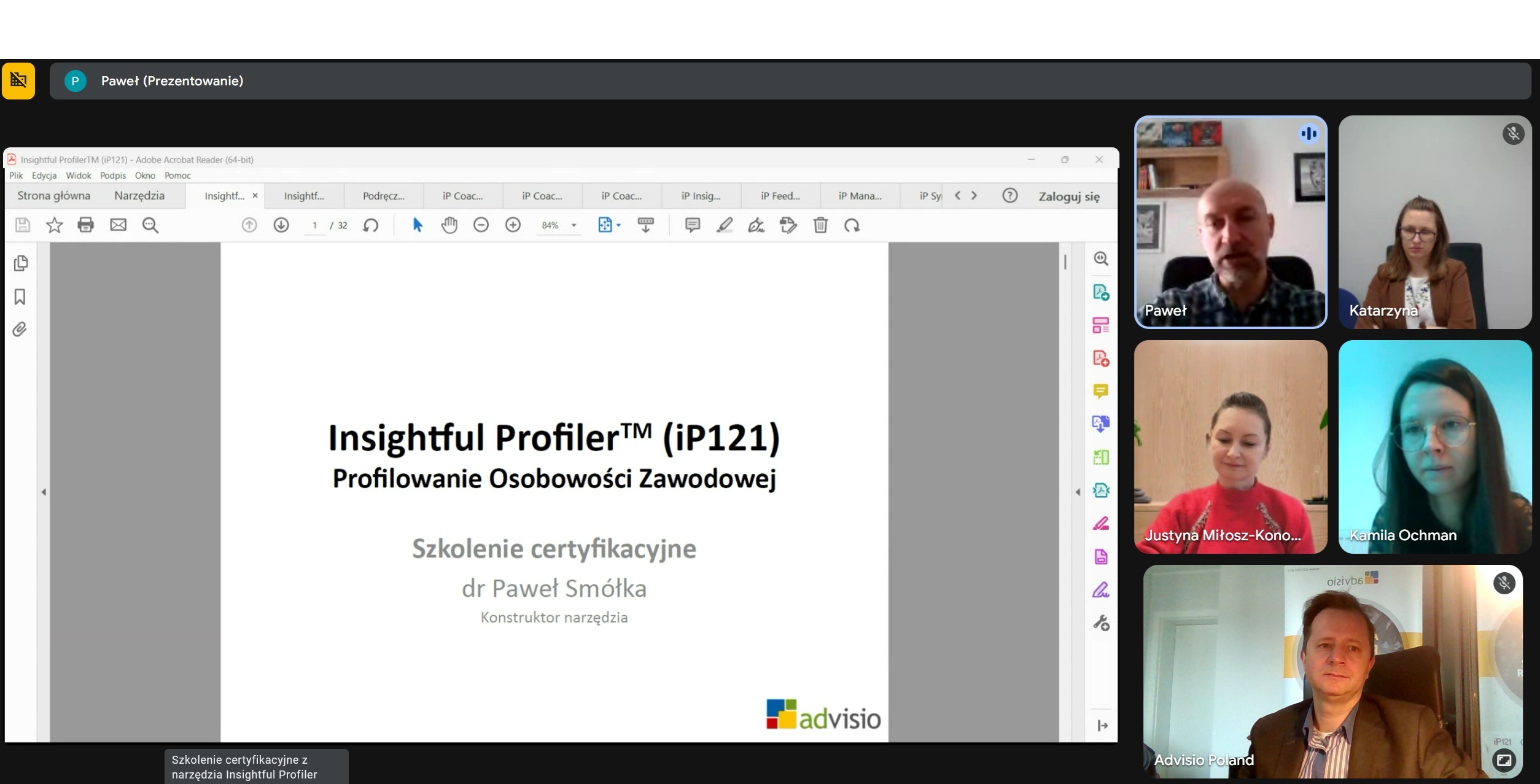 Kolejni eksperci HR certyfikowanymi Partnerami z narzędzia Insightful Profiler iP121
